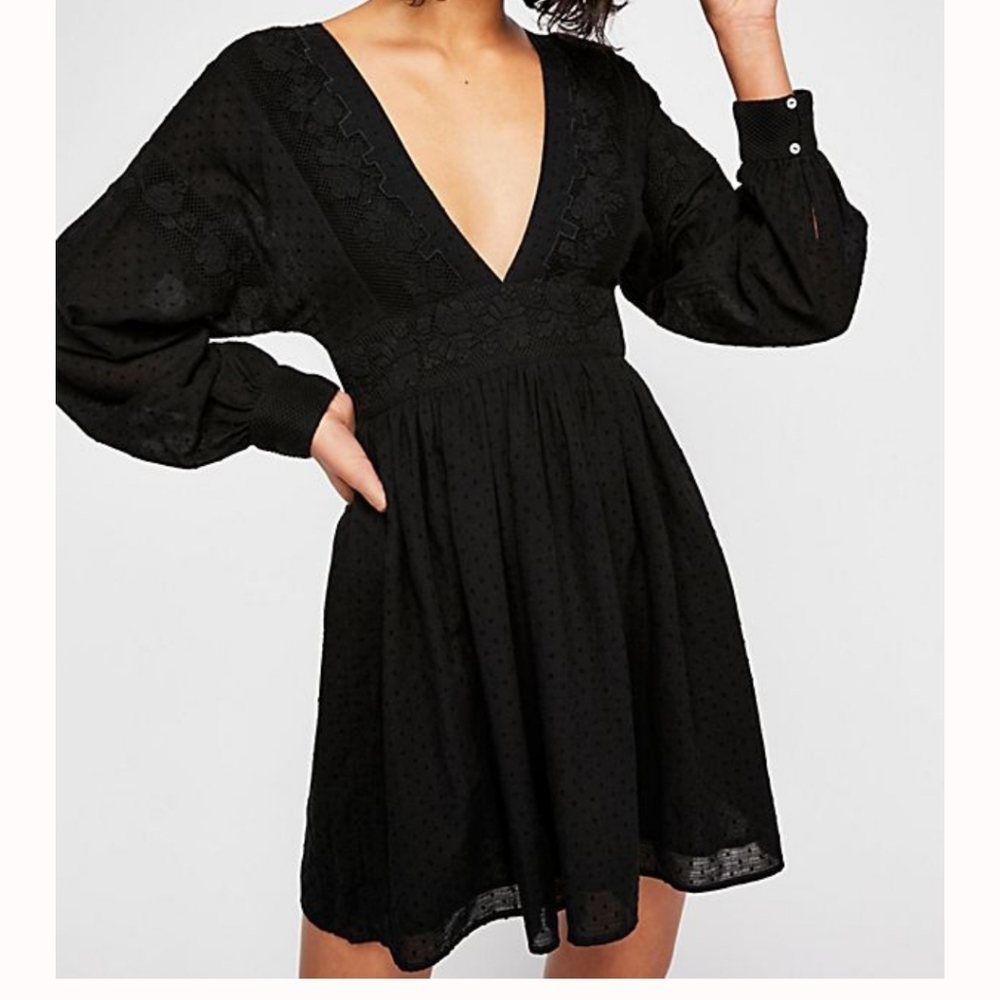 Free People Sugar Pie Mini Dress